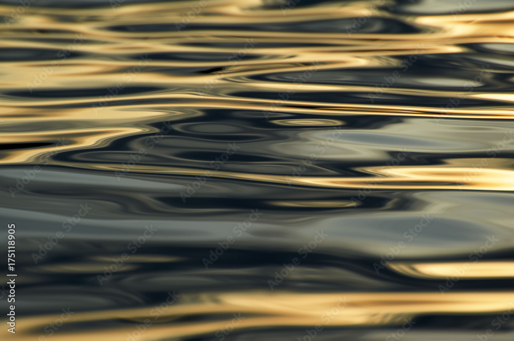 Abstract image created by waves on the water Abstract image created by waves on the water