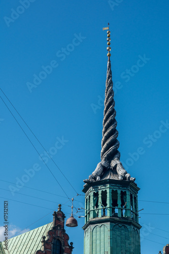 Photography Borsen, the stock exchange in Copenhagen