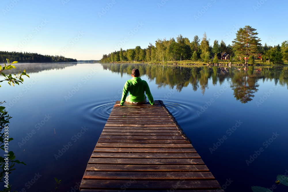 Naklejka premium Morning Zen