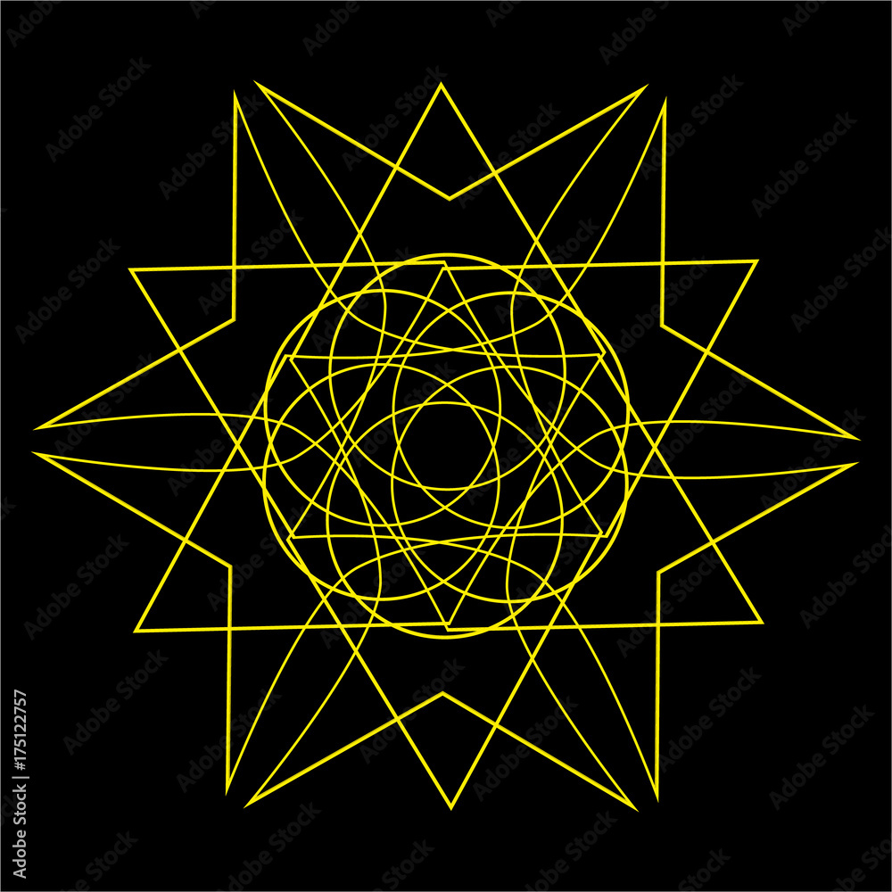 Festive geometric pattern for gifts and holidays Festive geometric pattern for gifts and holidays