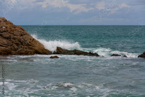 Ocean and rock