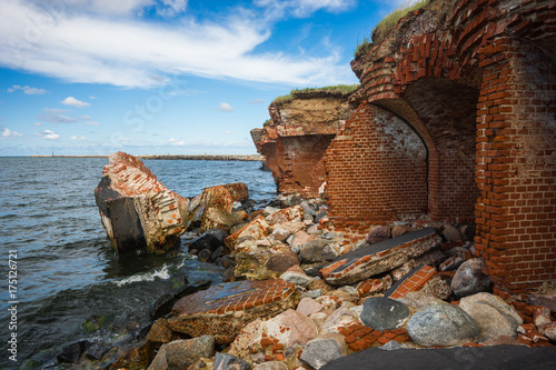 Fort Zapadny in Baltiysk, Kaliningrad region, Russia photo