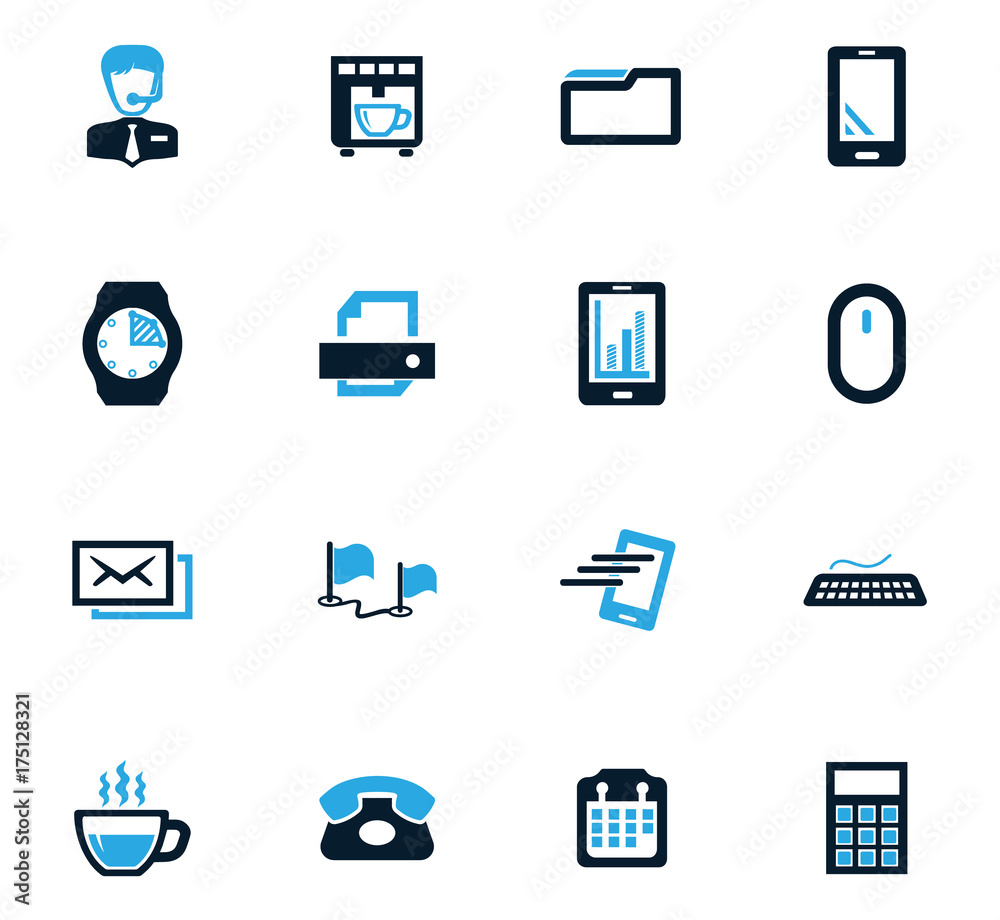 Office icons set Office icons set