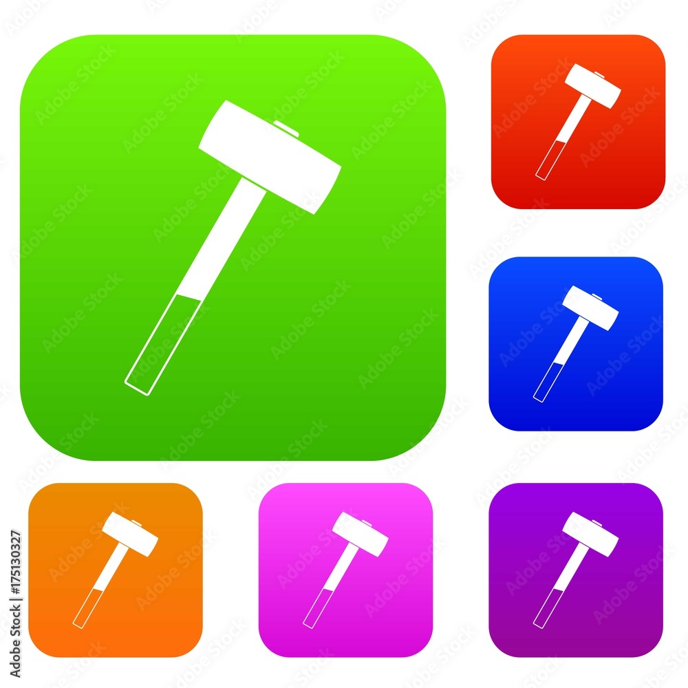 Sledgehammer set color collection Sledgehammer set color collection