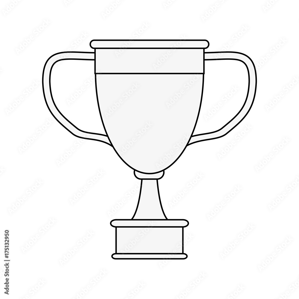 trophy cup icon image vector illustration design trophy cup icon image vector illustration design