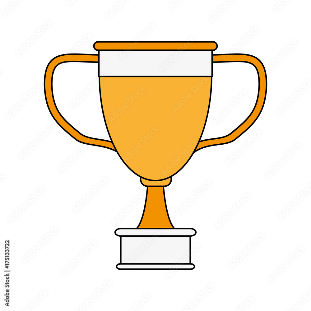 trophy cup icon image vector illustration design trophy cup icon image vector illustration design