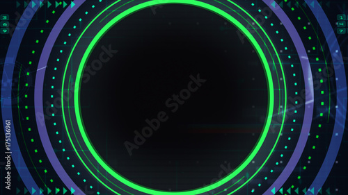 Futuristic Digital Scope Overlay 1