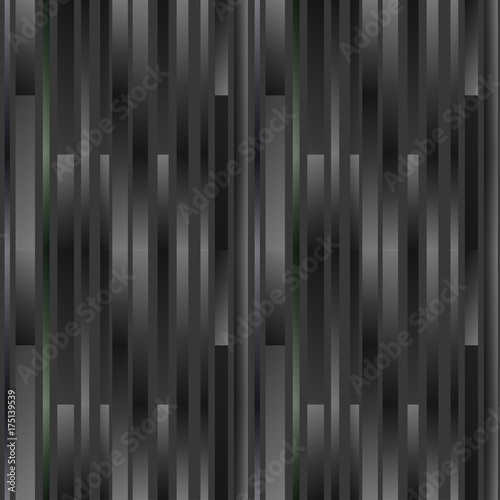 Vector stripes seamless pattern  slanted parallel lines. Geometric monochrome texture with gradient transition effect. Abstract modern repeat background. Creative graphic design