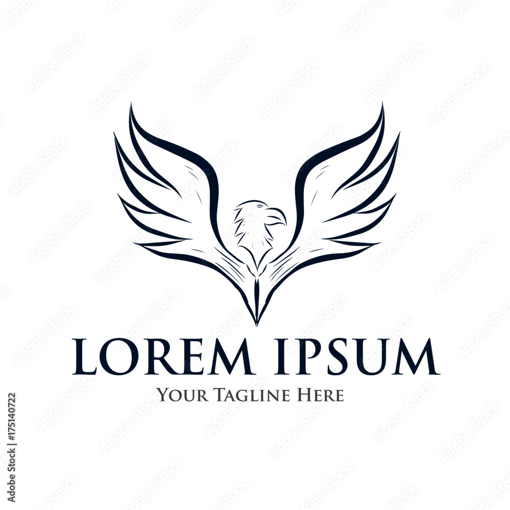 Obraz premium eagle logo