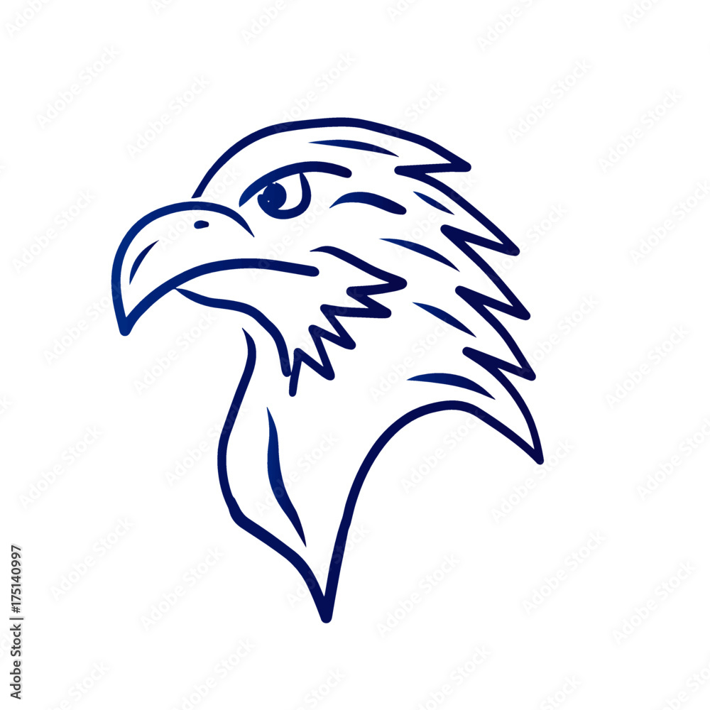 Obraz premium eagle logo