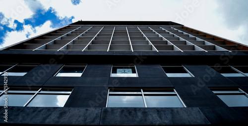 Black building