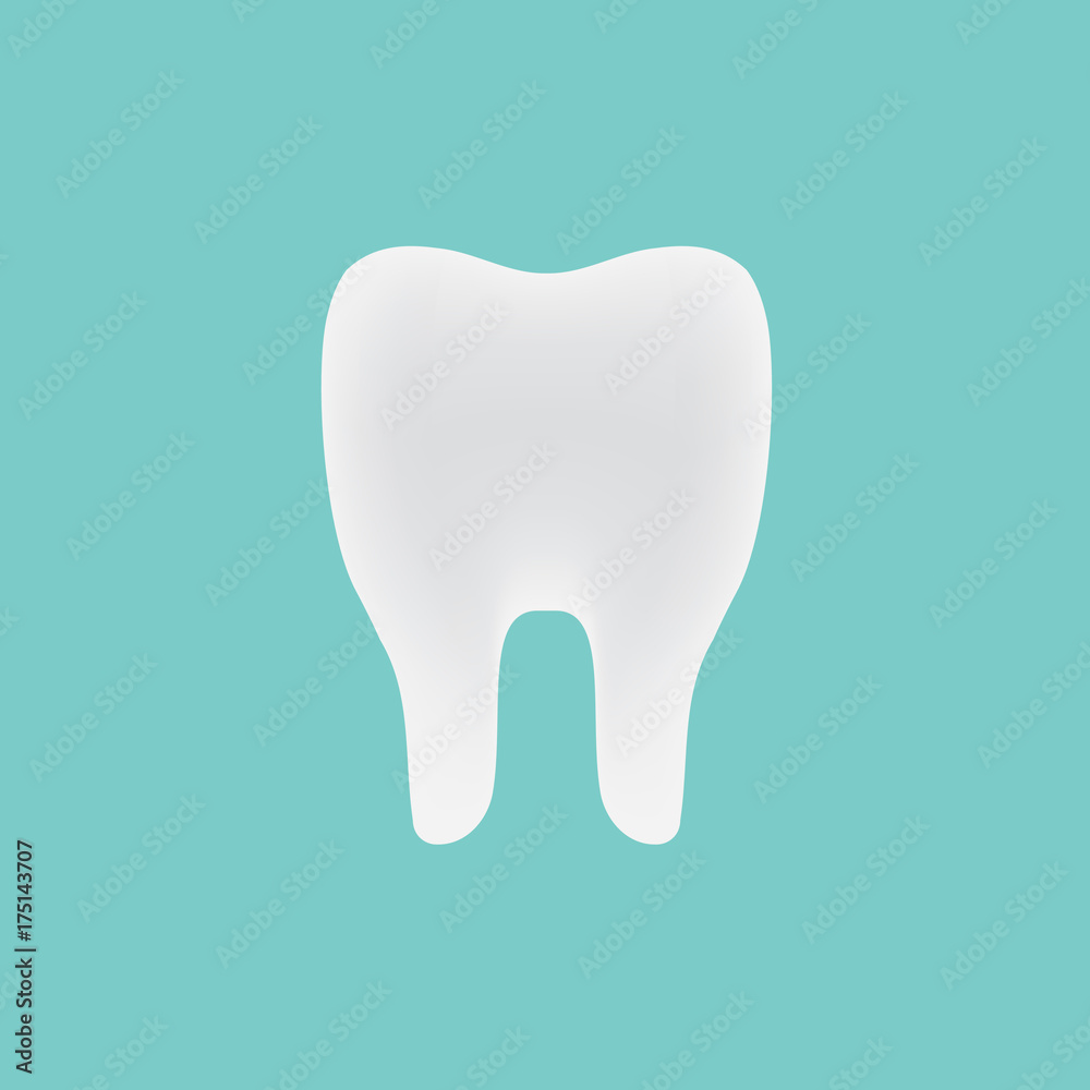 tooth icon- vector illustration