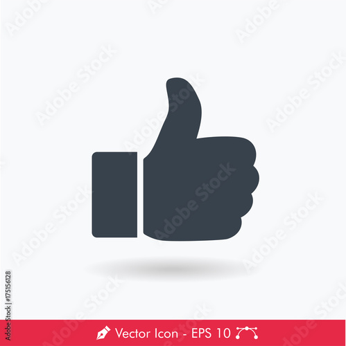 Thumb Up (Like) Icon / Vector
