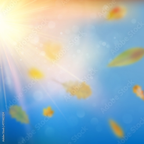 Autumn abstract background. EPS 10 vector