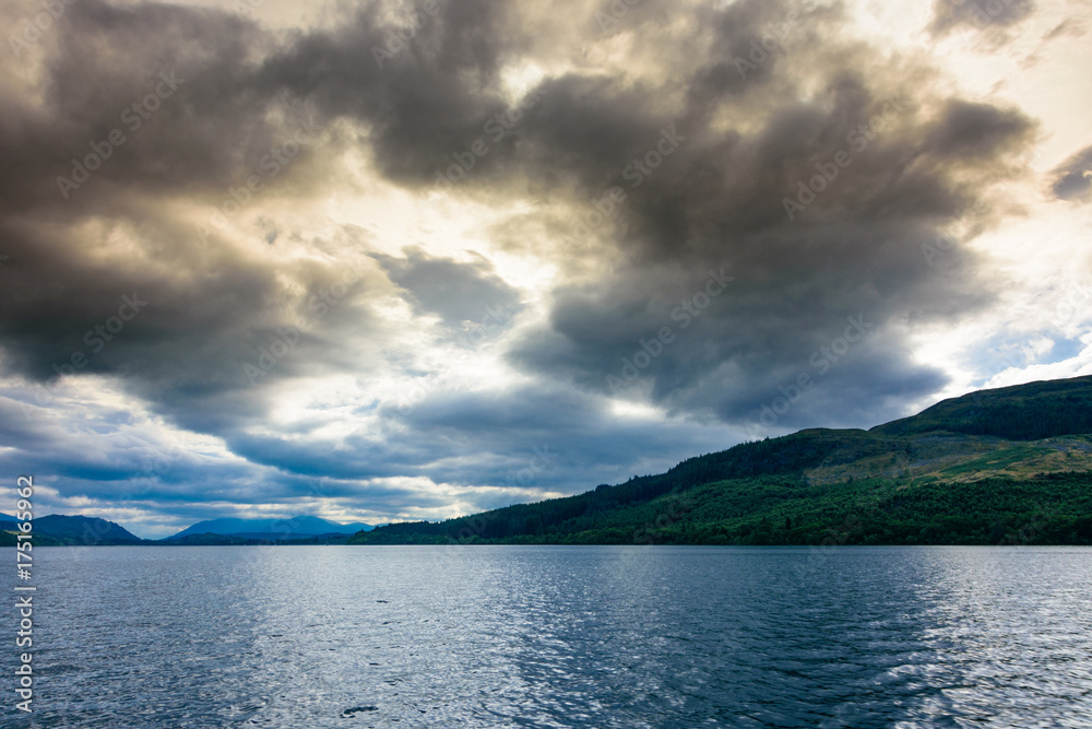 Blue Hour on Loch Ness, Scotland