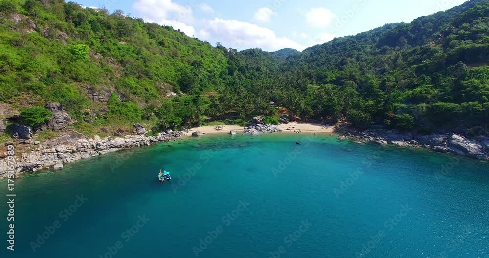 Nui beach or the hidden paradise beach can reach by only boat in rainy season there have a steep dirt road come to the paradise beach. but so terrible and dangerous only four wheel drive car Nui beach or the hidden paradise beach can reach by only boat in rainy season there have a steep dirt road come to the paradise beach. but so terrible and dangerous only four wheel drive car