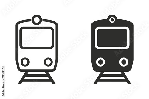 Metro vector icon.