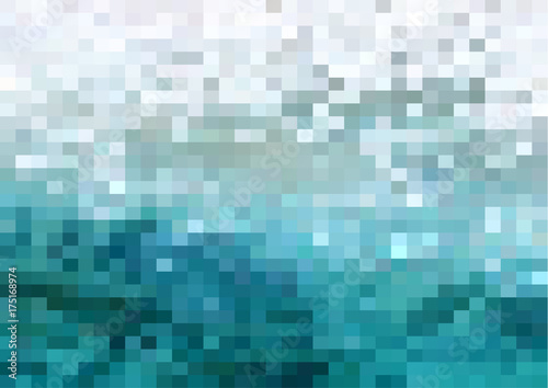 Fototapeta Naklejka Na Ścianę i Meble -  Aqua Background