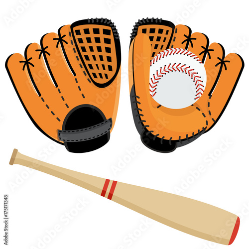 baseball equipment set
