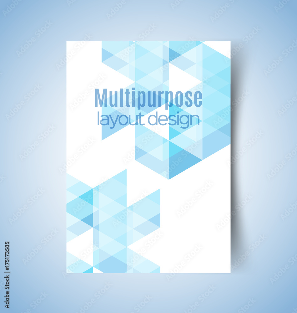 Fototapeta premium Multipurpose layout design 10