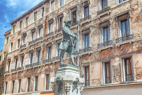 Statue of Carlo Goldoni photo