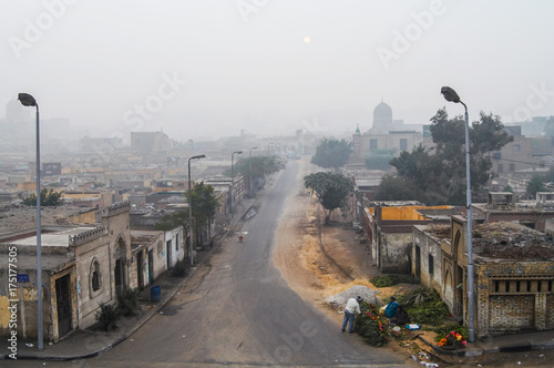 City of the dead (old muslim cemetery) in cairo egypt.
