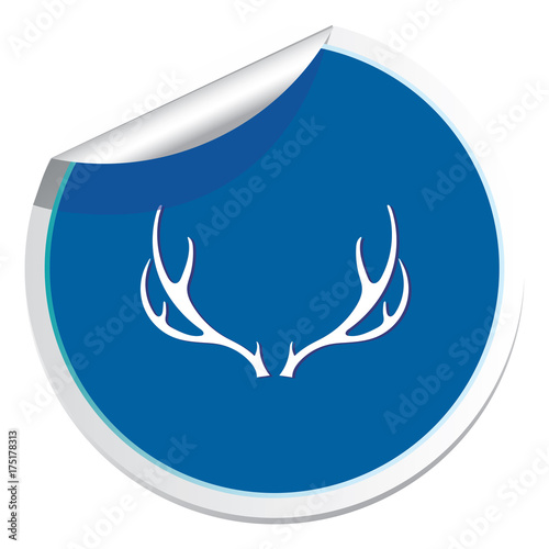 Hunting club logo icon