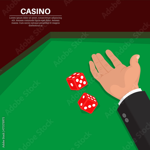 The hand throws