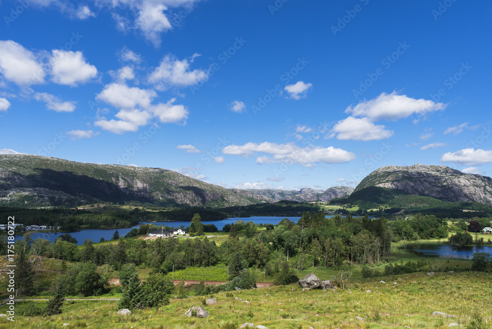 Sunny day in Norway