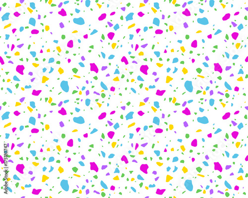 Terrazzo Pattern. Endless Background. 