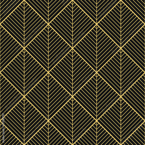 Art Deco seamless pattern.decoration ornament.
