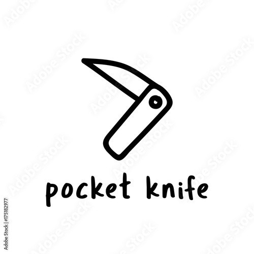 Illustration drawing style of camping icons collection