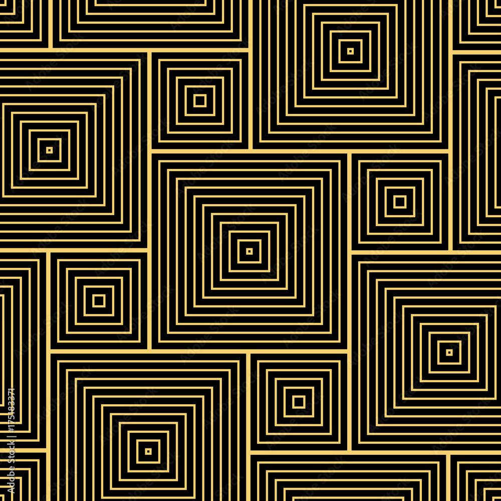 Art Deco seamless pattern.decoration ornament.