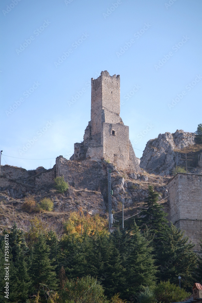 ancient stone castle