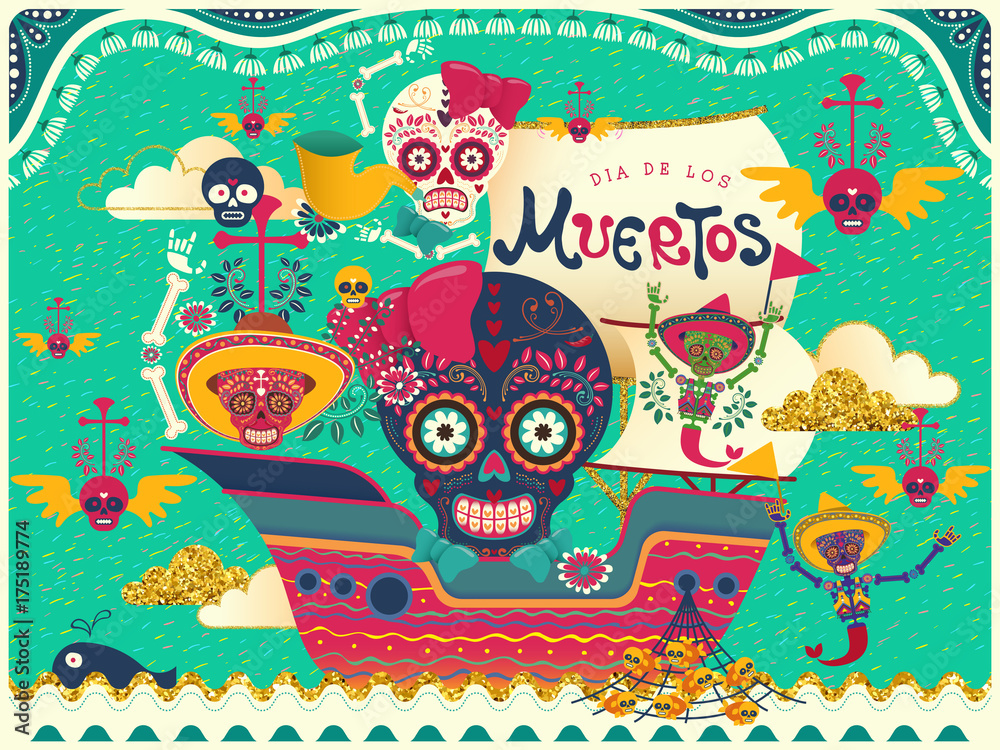 Lovely Day of the Dead poster