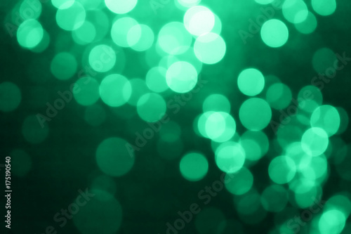 abstract bokeh background green color