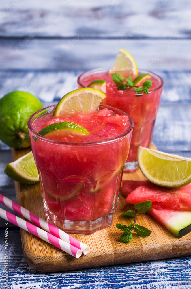 Cold watermelon drink Cold watermelon drink