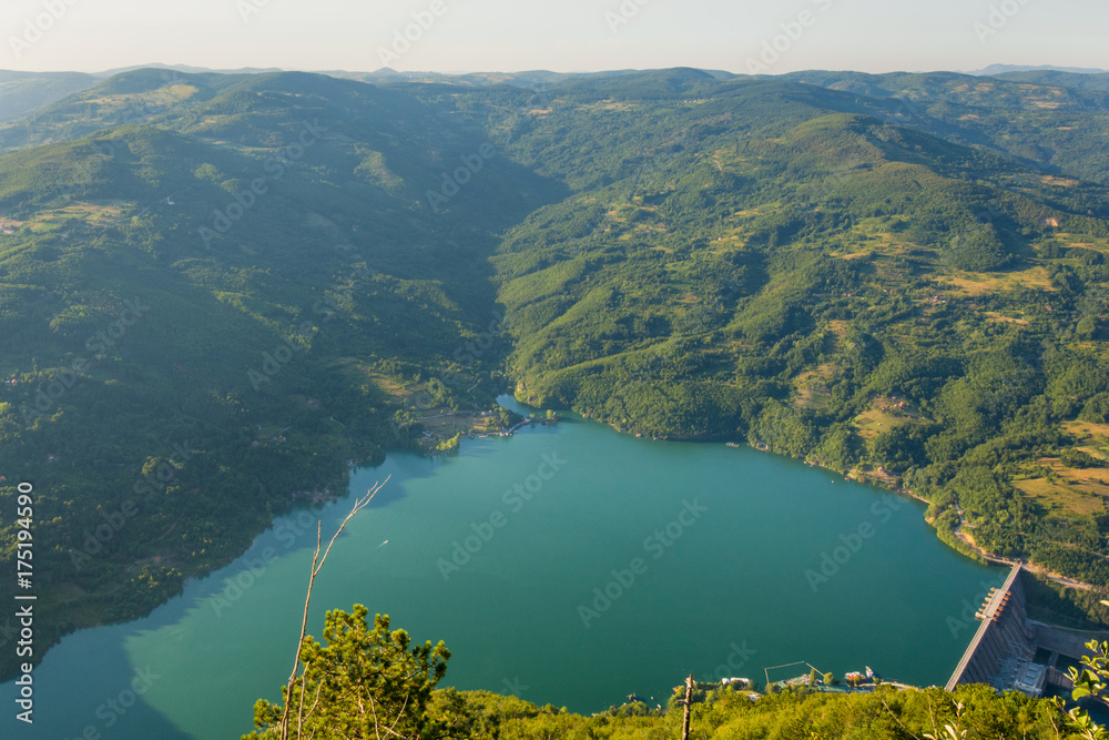 Fototapeta premium Viewpoint Banjska stena Tara mountain Serbia 