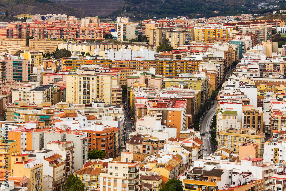 Blocks of flats in Malaga
