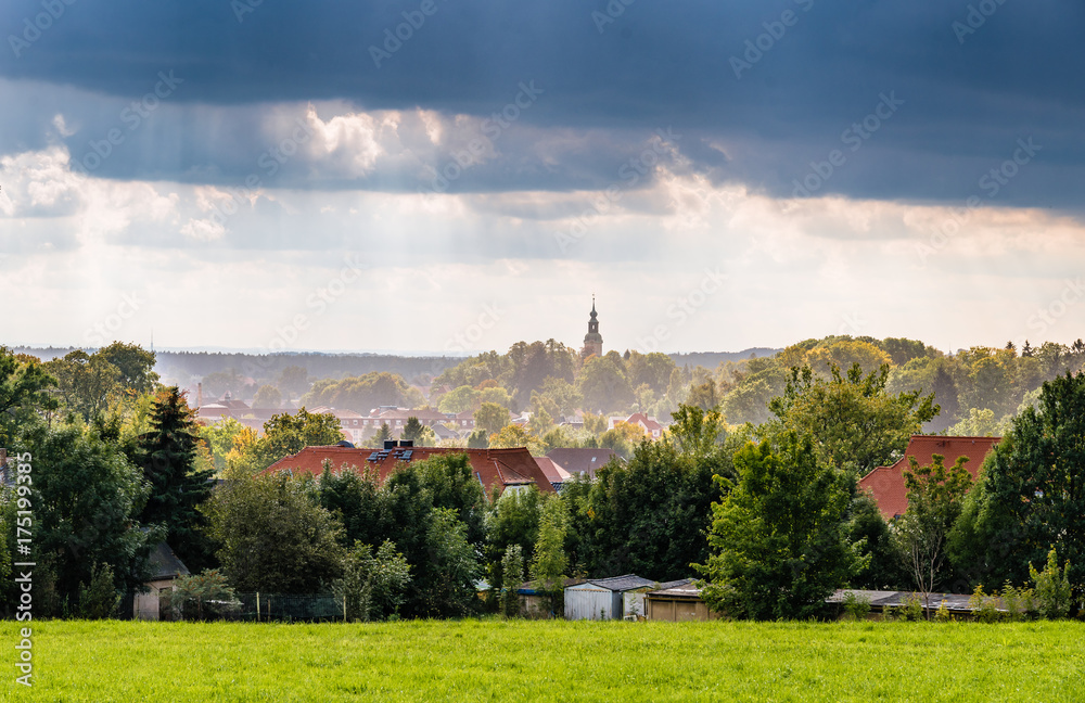 Herbstwetter auf dem Land