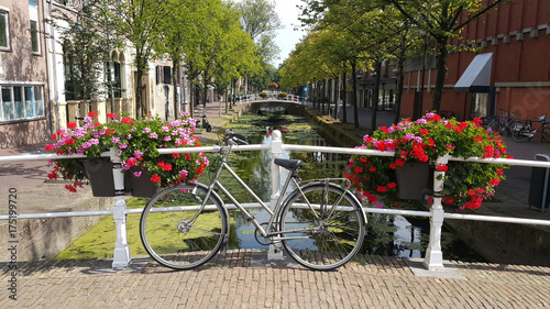 Photography Bicycle On A Bridge
