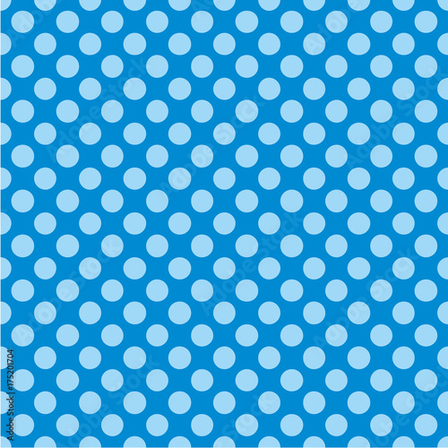 Polka dot seamless pattern. Dotted background with circles  dots  rounds Vector illustration
