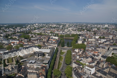 Vue de Nantes Loire-Atlantique France