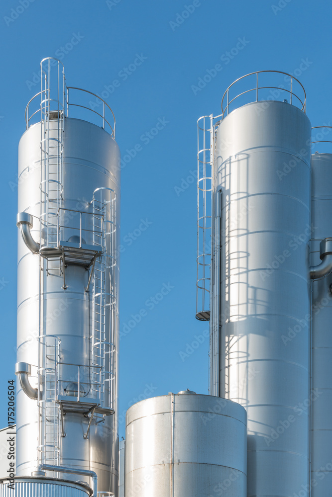 Tank storage of a food processing plant - 7165
