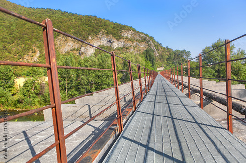 footbridge over the river