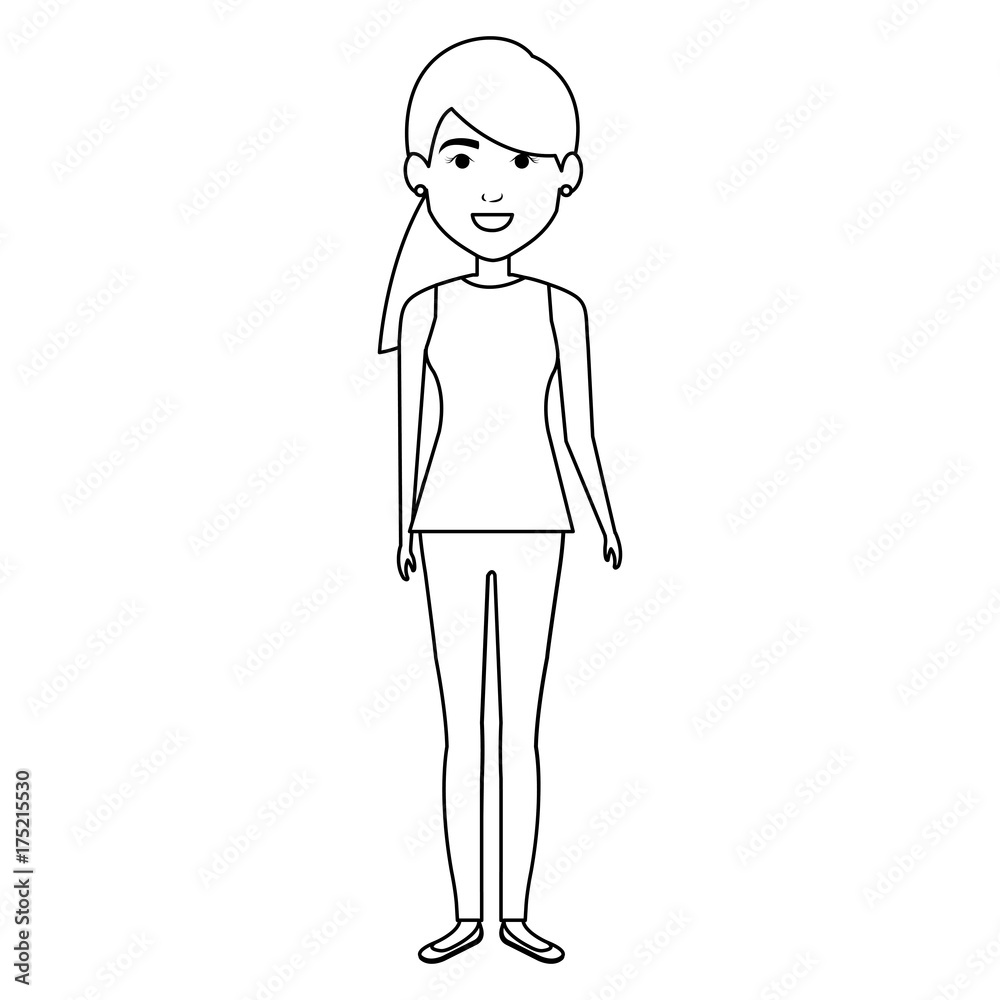beautiful woman avatar character beautiful woman avatar character