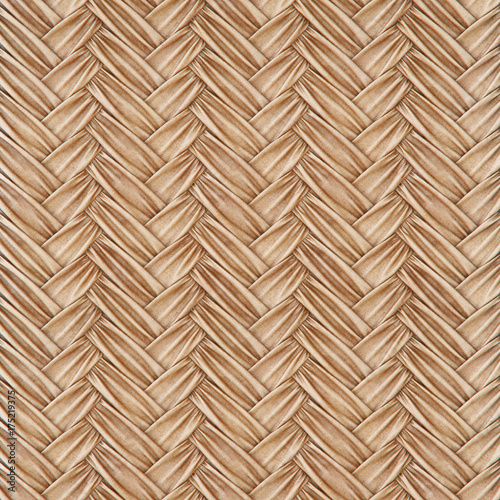 woven rattan with natural patterns of burlap. 3d rendering.
