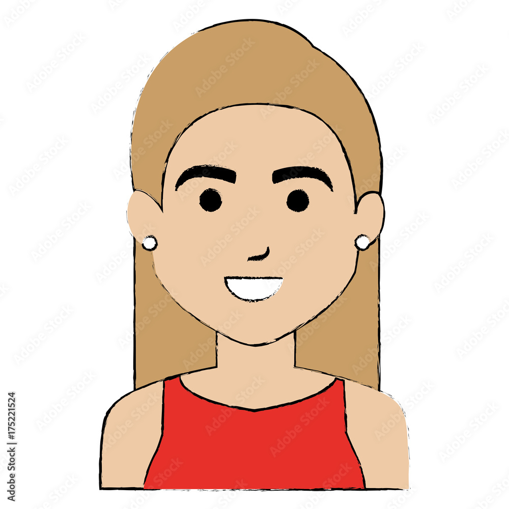 beautiful woman avatar character beautiful woman avatar character