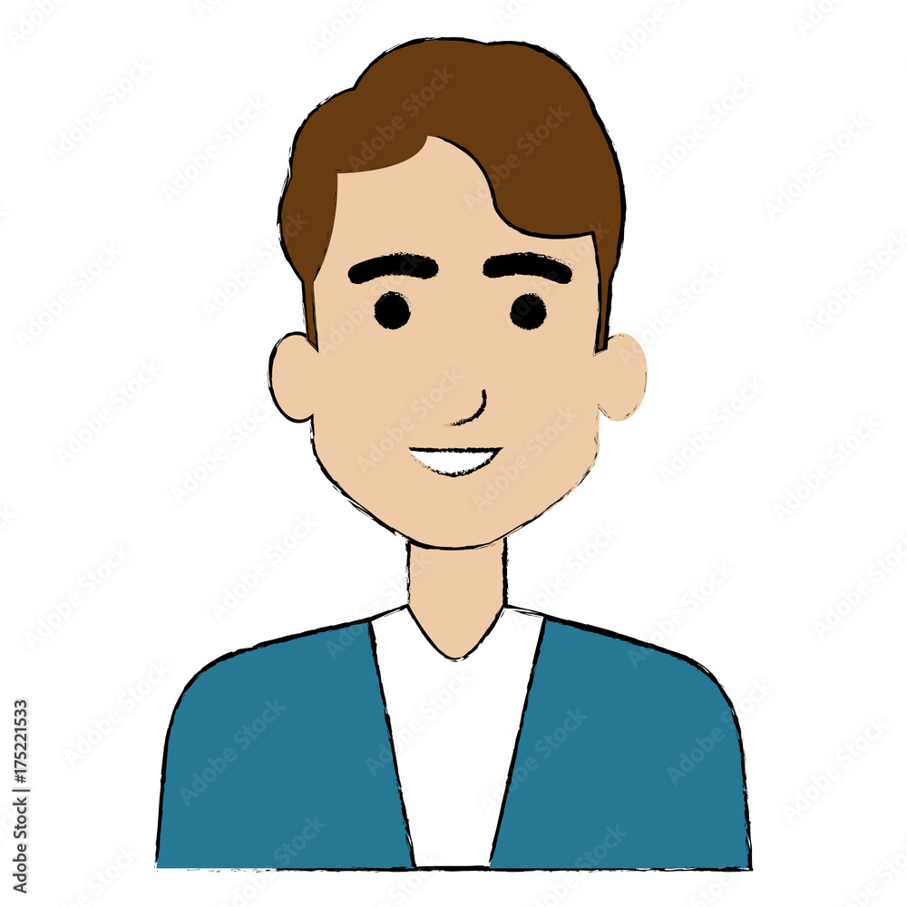 young man avatar character