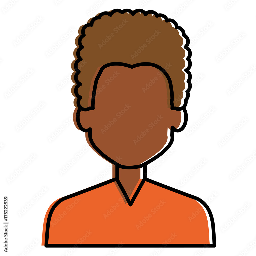 young black man avatar character young black man avatar character